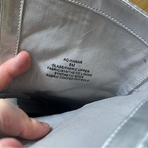 Aqua Hanar sparkle booties, Size 8 (never worn) - Picture 8 of 8